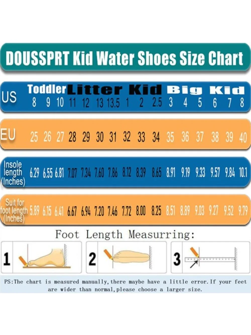 Quick Dry Water Shoes for Kids - Boys & Girls Beach Swim Pool Footwear